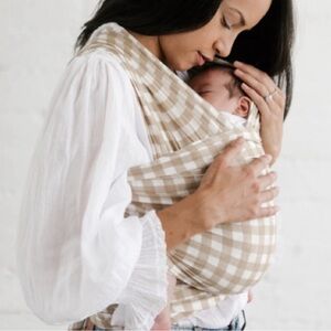 Gingham solly wrap